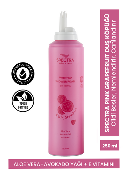 Spectra Care Pembe Greyfurt Kokulu Whipped Duş Köpüğü - 250 ML