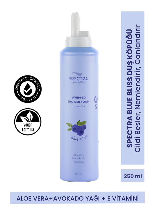 Spectra Care Blue Bliss (Yaban Mersinli) Whipped Duş Köpüğü - 250 ML