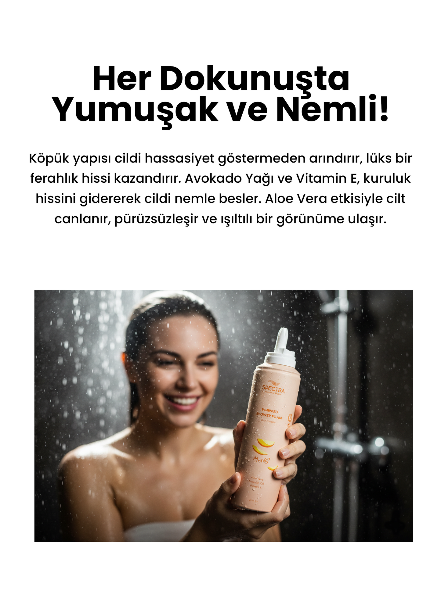 Spectra Care Mango Kokulu Whipped Duş Köpüğü - 250 ML