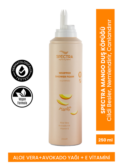 Mango Kokulu Whipped Duş Köpüğü - (SLES & SLS, PARABEN FREE) 250 ML