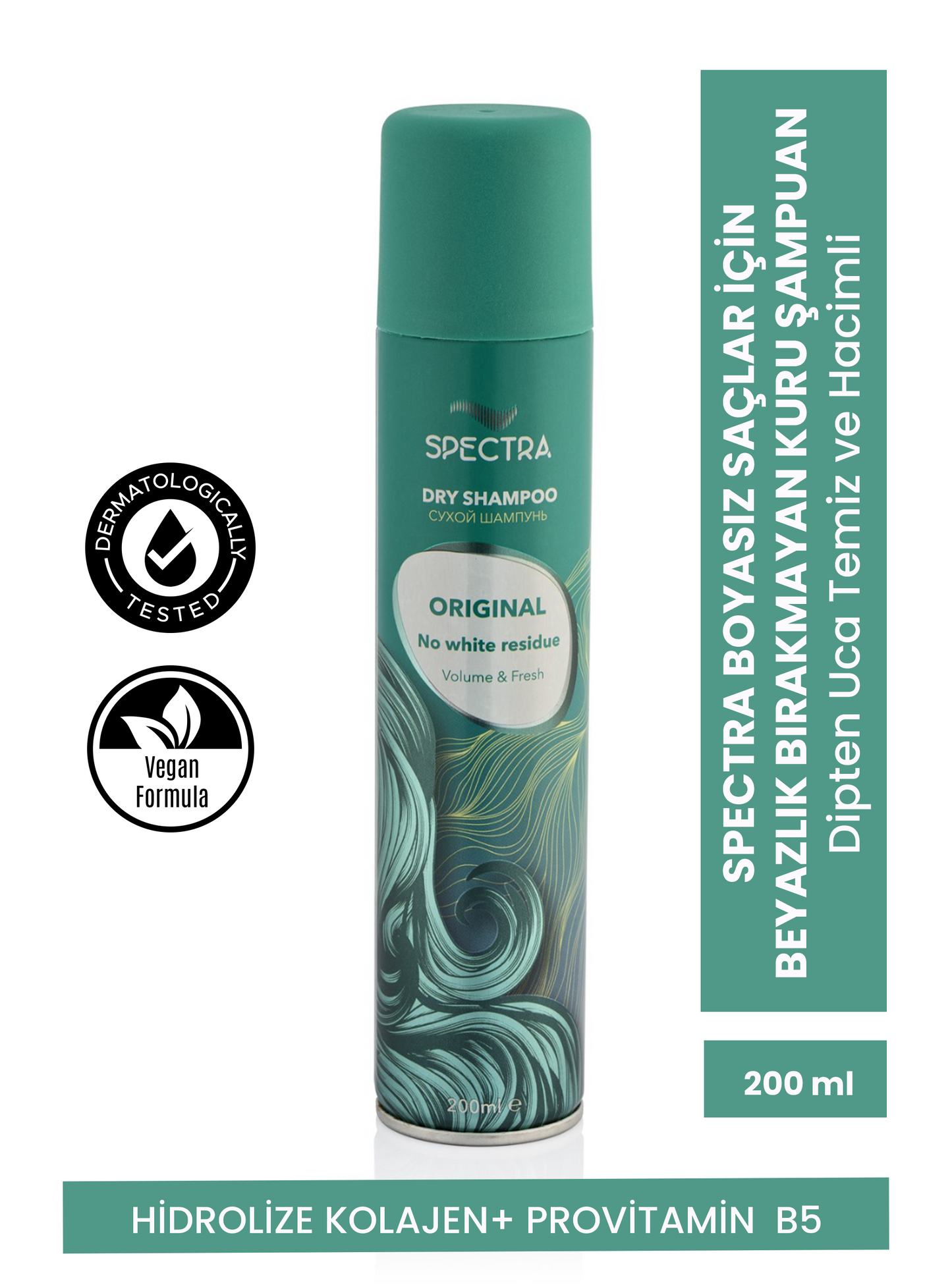 Kuru Şampuan Orijinal Keratin & Provitamin B5 (Çiçeksi & Meyvemsi Koku) - 200 ML