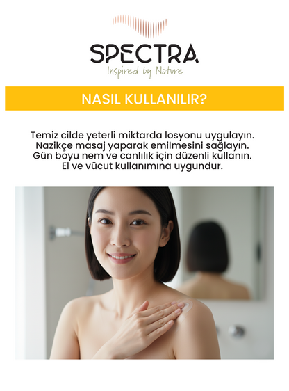 Spectra Care Hızlı Emilen Mango Özlü El ve Vücut Losyonu- 350 ML