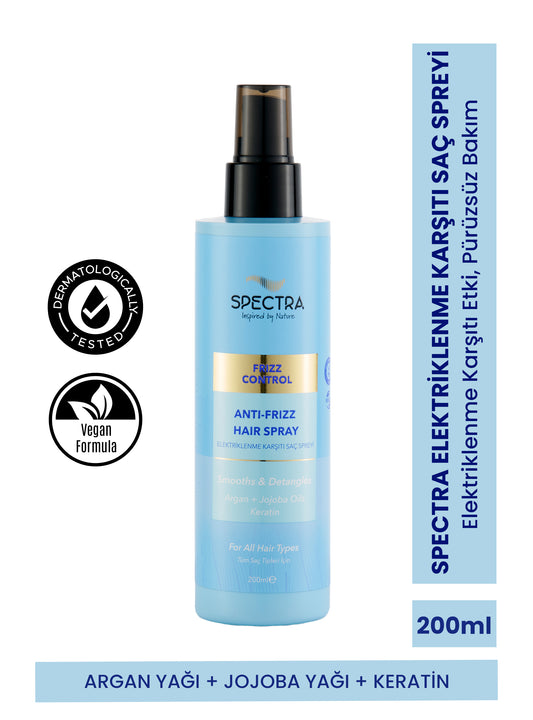 Spectra Care Elektriklenme Karşıtı Saç Spreyi - 200 ML