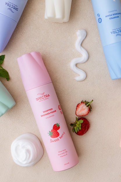 Duş Köpüğü 2'li Avantajlı Set - Çilek & Aqua Dream (Meyvemsi & Çiçeksi Koku) - 250 ML