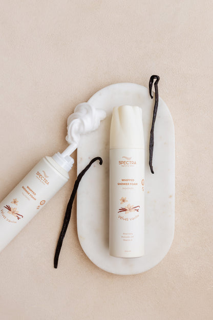 Velvet Vanilya Kokulu Whipped Duş Köpüğü (SLES & SLS, PARABEN FREE) - 250 ML