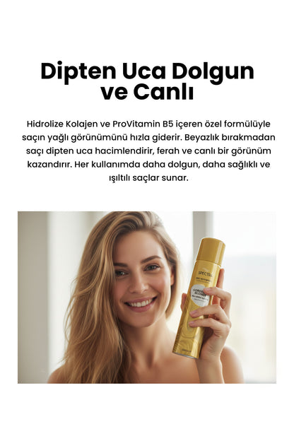 Kuru Şampuan Sarı Saçlar İçin Keratin & Provitamin B5 - ( Meyvemsi & Tropikal ) - 200 ML