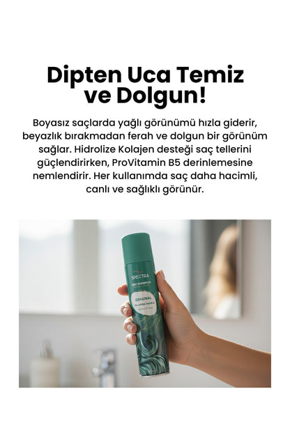 Kuru Şampuan Orijinal Keratin & Provitamin B5 (Çiçeksi & Meyvemsi Koku) - 200 ML