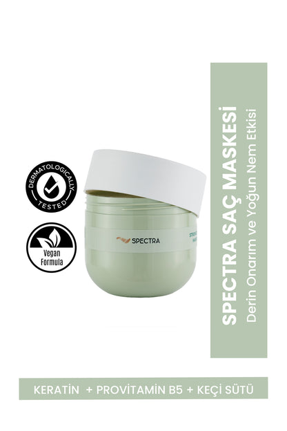 Besleyici ve Onarıcı Keçi Sütlü Saç Maskesi (Keratin + Keçi Sütü) - 300 ML