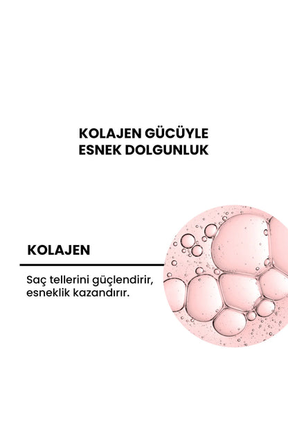 Doğal Tutuş Kolajenli Saç Spreyi - No:3 - 400 ML