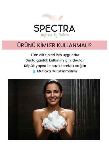 Aqua Dream Whipped Duş Köpüğü - Meyvemsi & Çiçeksi Koku (SLES & SLS , PARABEN FREE)- 250 ML