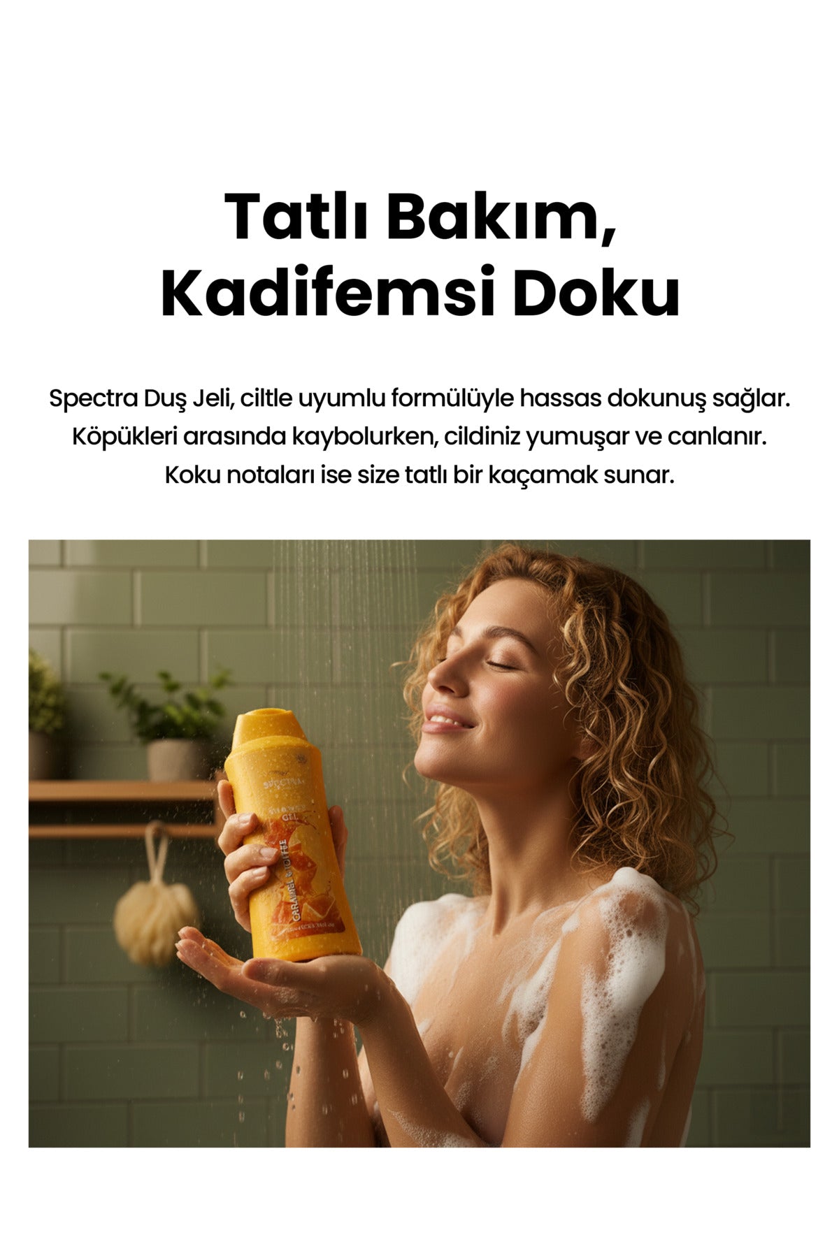 Karamel ve Toffee Özlü Duş Jeli