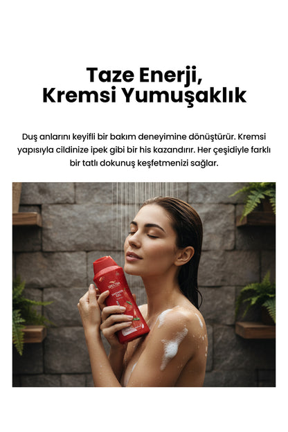 Çilek ve Krema Özlü Duş Jeli