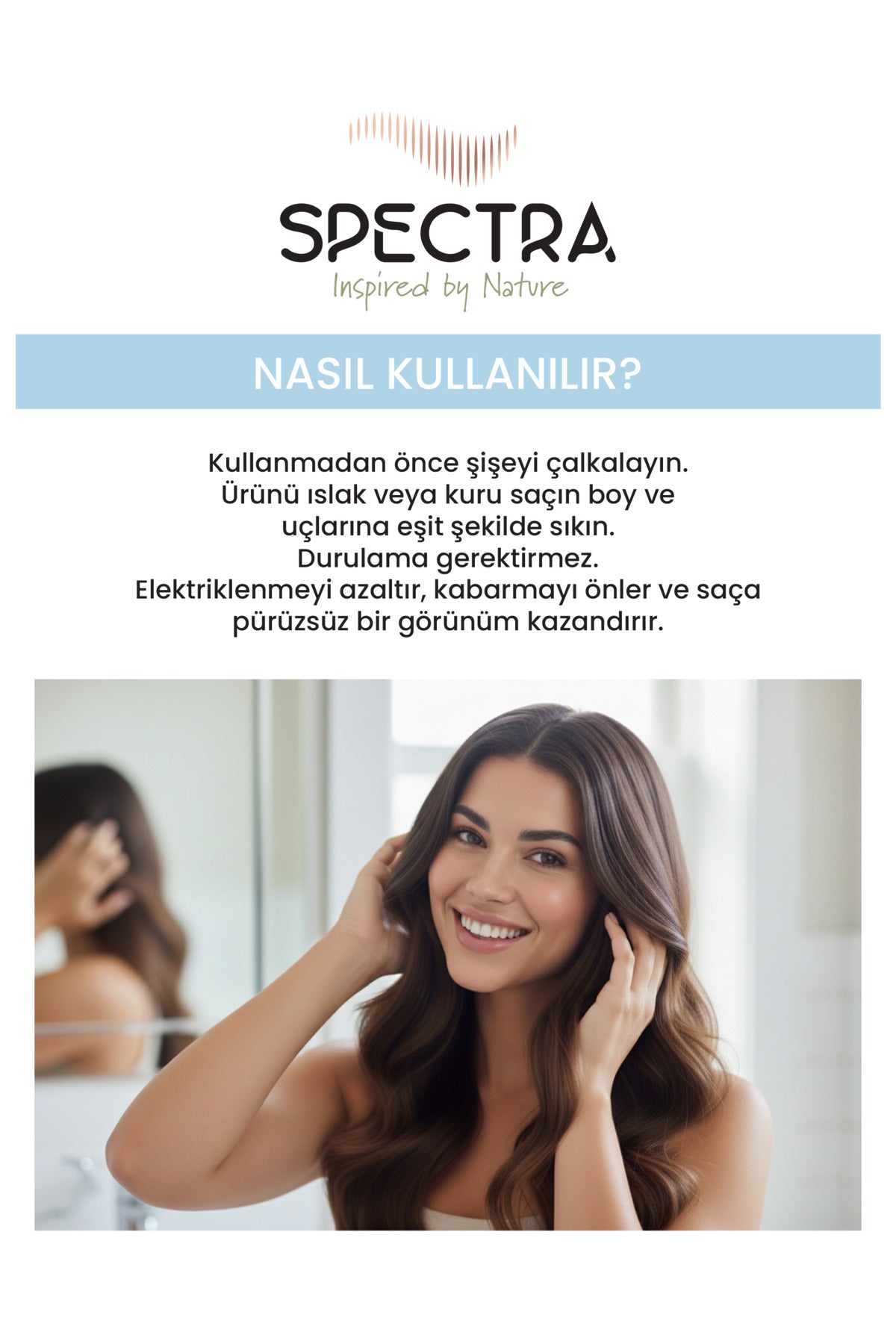 Elektriklenme Karşıtı (Argan Yağı + Jojoba Yağı + Keratin ) Saç Spreyi - 200 ML