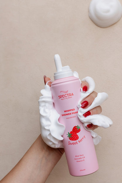 Spectra Care Sweet Berry (Çilek Kokulu) Whipped Duş Köpüğü - 250 ML