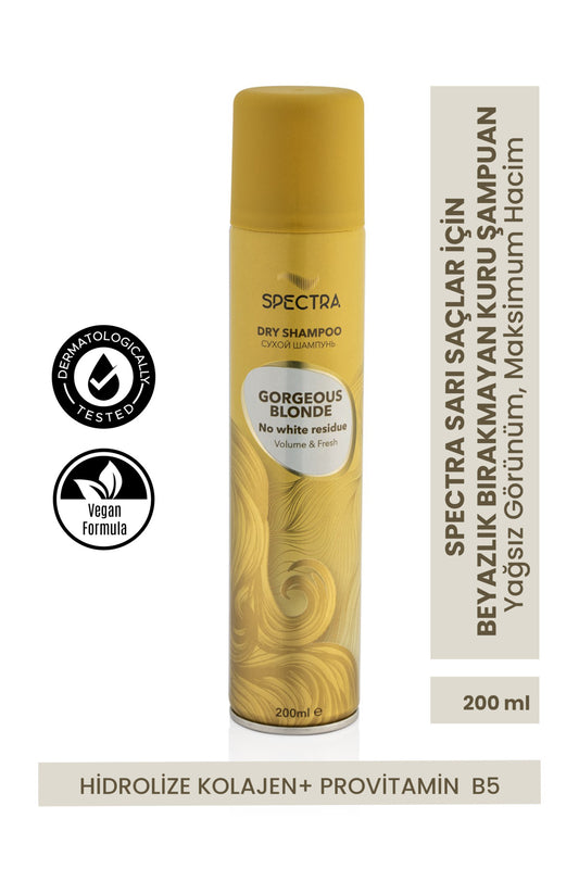 Kuru Şampuan Sarı Saçlar İçin Keratin & Provitamin B5 - ( Meyvemsi & Tropikal ) - 200 ML