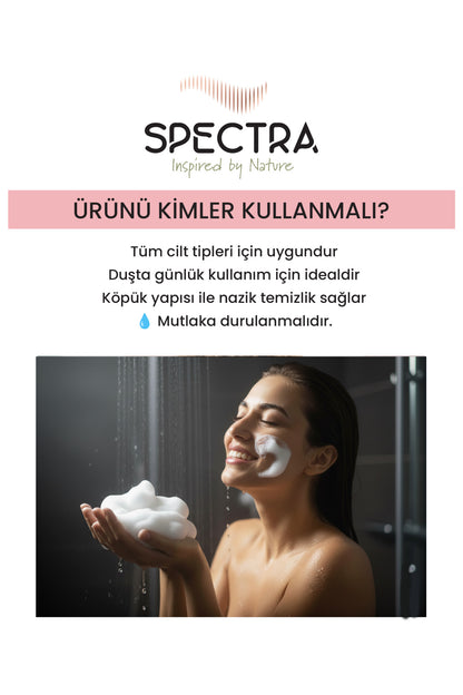 Blue Bliss Yaban Mersini Kokulu Whipped Duş Köpüğü (SLES & SLS , PARABEN FREE) - 250 ML