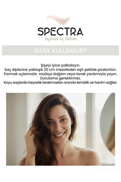 Kuru Şampuan Kahverengi Saçlar İçin Keratin & Provitamin B5 ( Ferah Koku ) - 200 ML
