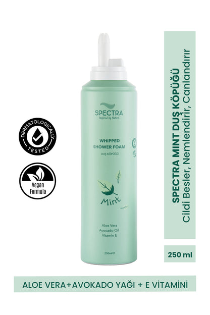 Mint Kokulu Whipped Duş Köpüğü (SLES & SLS, PARABEN FREE) - 250 ML