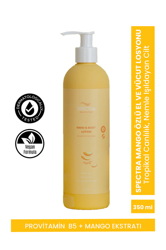 Mango Kokulu Hızlı Emilen Nemlendirici El ve Vücut Losyonu - 350 ML