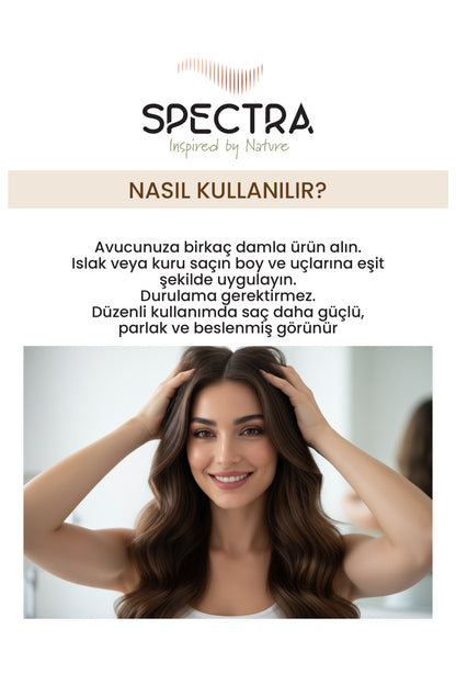 Silikonsuz Besleyici Saç Yağı