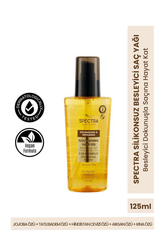 Spectra Care Silikonsuz 5 Mucizevi Yağlı Besleyici Saç Serumu - 125 ML