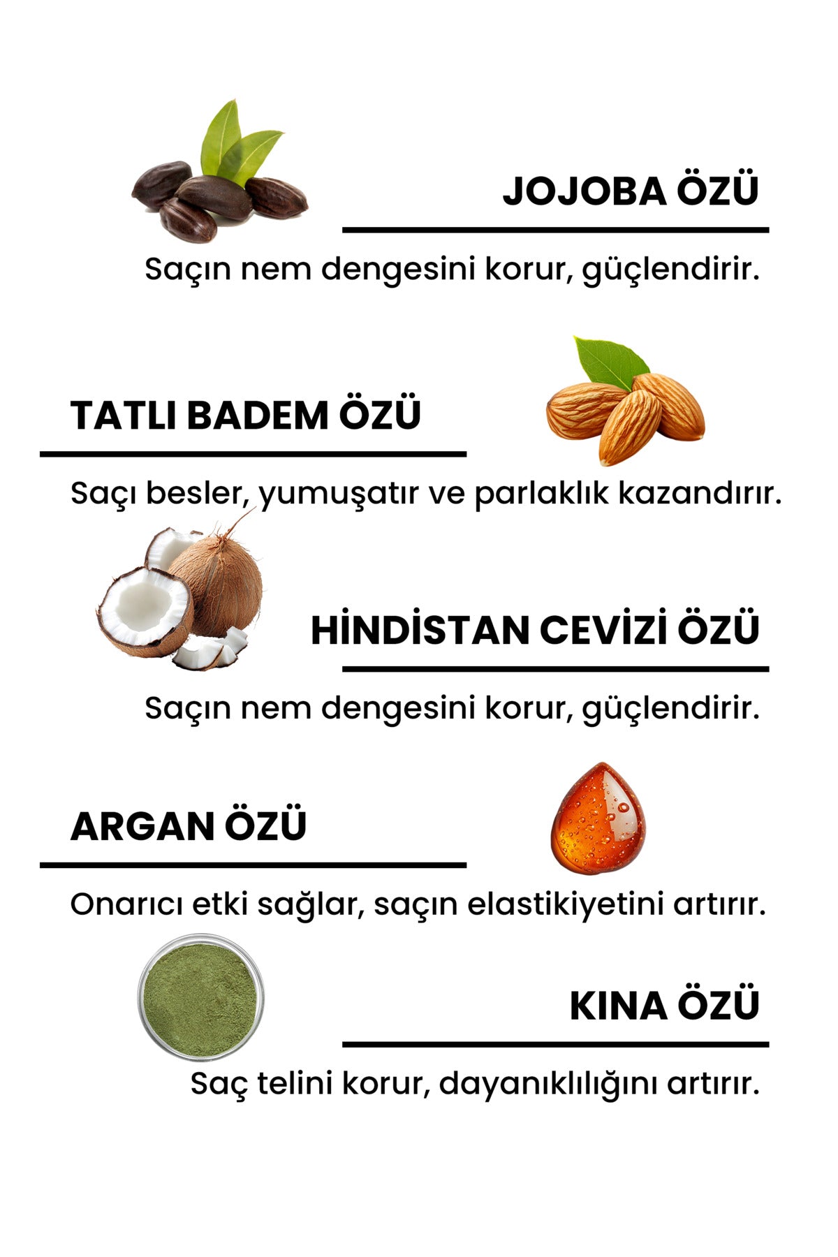 Silikonsuz Besleyici Saç Yağı