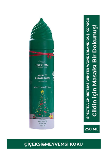 Spectra Christmas Winter Wonderland Duş Köpüğü -Çiçeksi& Meyvemsi Koku  (SLES & SLS , PARABEN FREE) - 250 ML