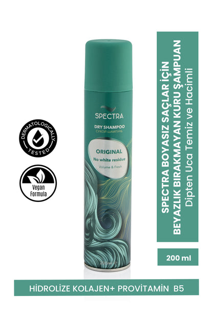Kuru Şampuan Orijinal Keratin & Provitamin B5 (Çiçeksi & Meyvemsi Koku) - 200 ML