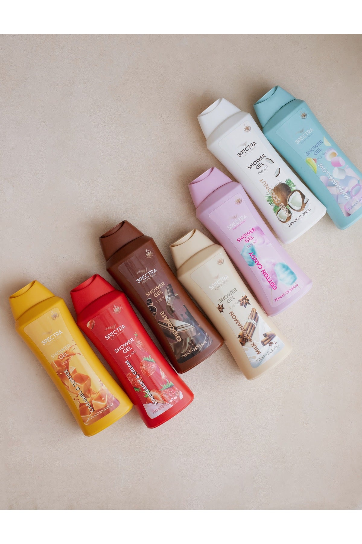 PAMUK ŞEKER KOKULU NEMLENDİRİCİ DUŞ JELİ - 750 ML