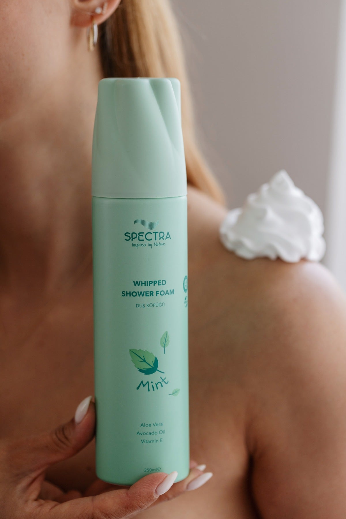 Mint Kokulu Whipped Duş Köpüğü (SLES & SLS, PARABEN FREE) - 250 ML