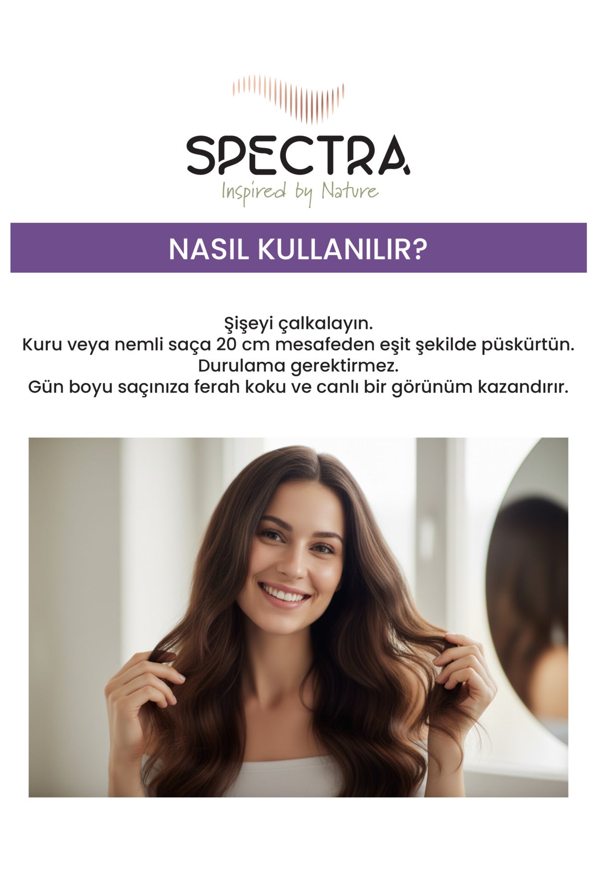 Spectra Care Duality Saç Parfümü Çiçeksi& Oryantel Provitamin B5-100 ML