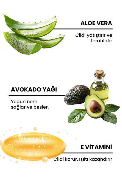 Velvet Vanilya Kokulu Whipped Duş Köpüğü (SLES & SLS, PARABEN FREE) - 250 ML