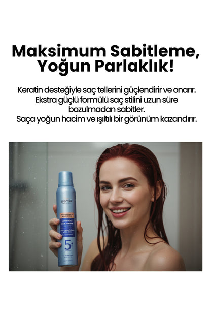 Ekstra Güçlü Keratin Saç Köpüğü No:5 – Uzun Süre Kalıcı Hacim ve Parlaklık -200 ML