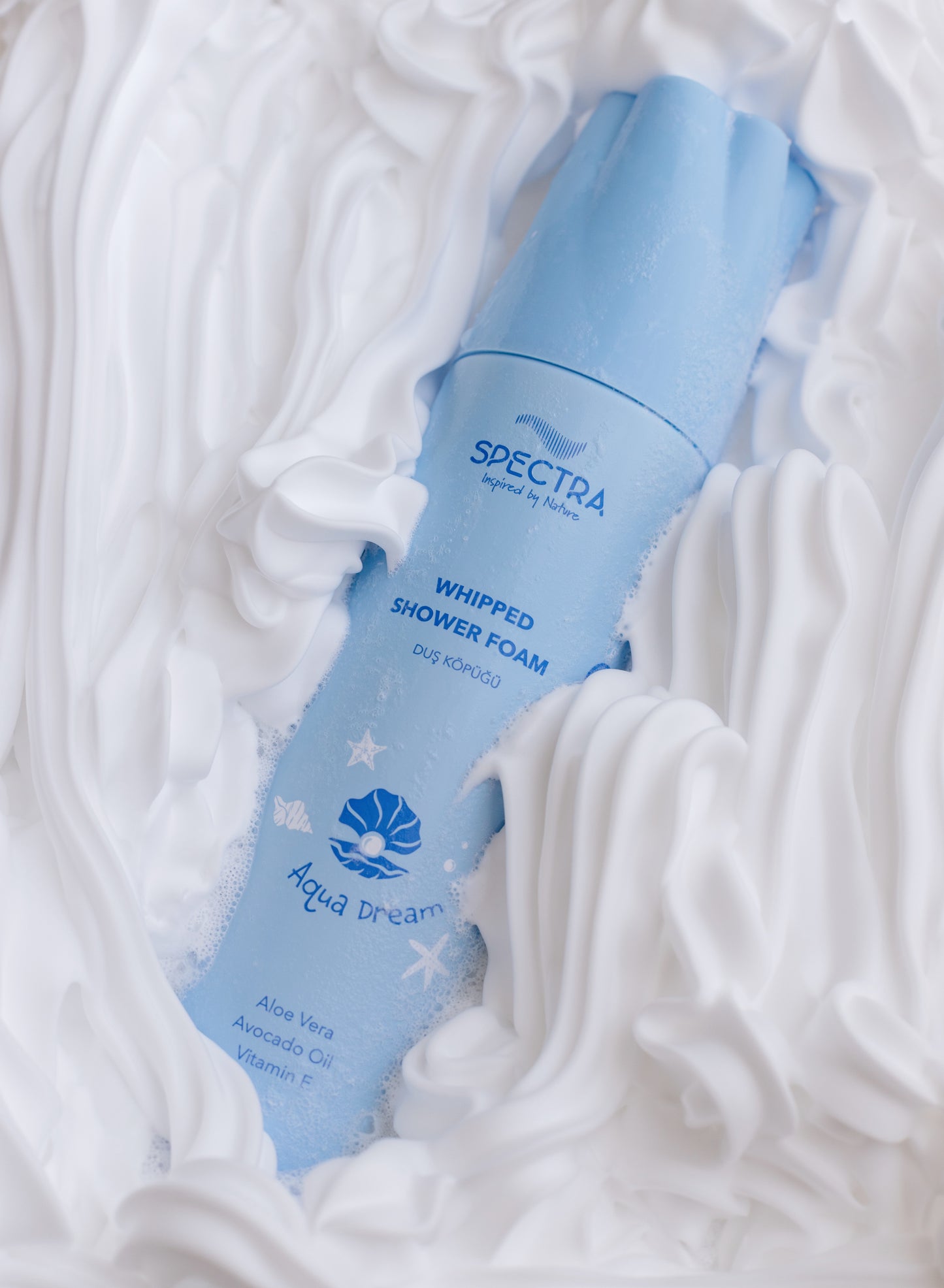 Aqua Dream Whipped Duş Köpüğü - Meyvemsi & Çiçeksi Koku (SLES & SLS , PARABEN FREE)- 250 ML