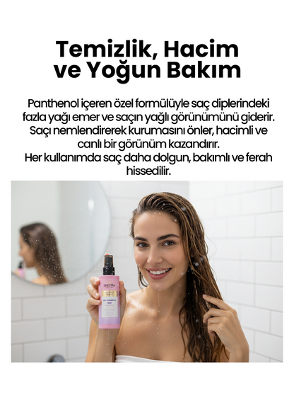 Spectra Care Sprey Sıvı Kuru Şampuan Provitamin B5'li - 150 ML