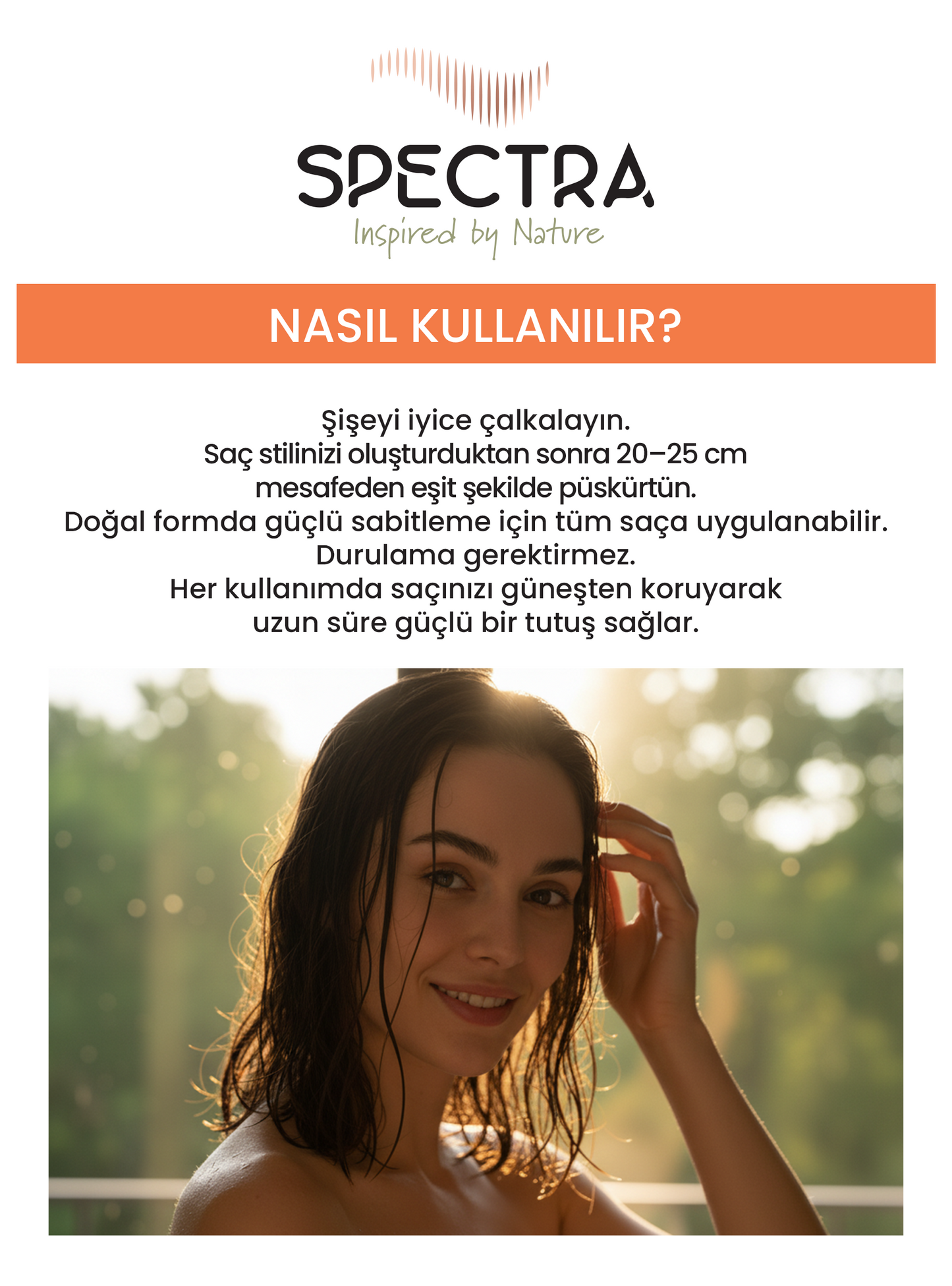 Güçlü Kontrol Saç Spreyi No: 4 – Doğal Form & Güçlü Sabitleme