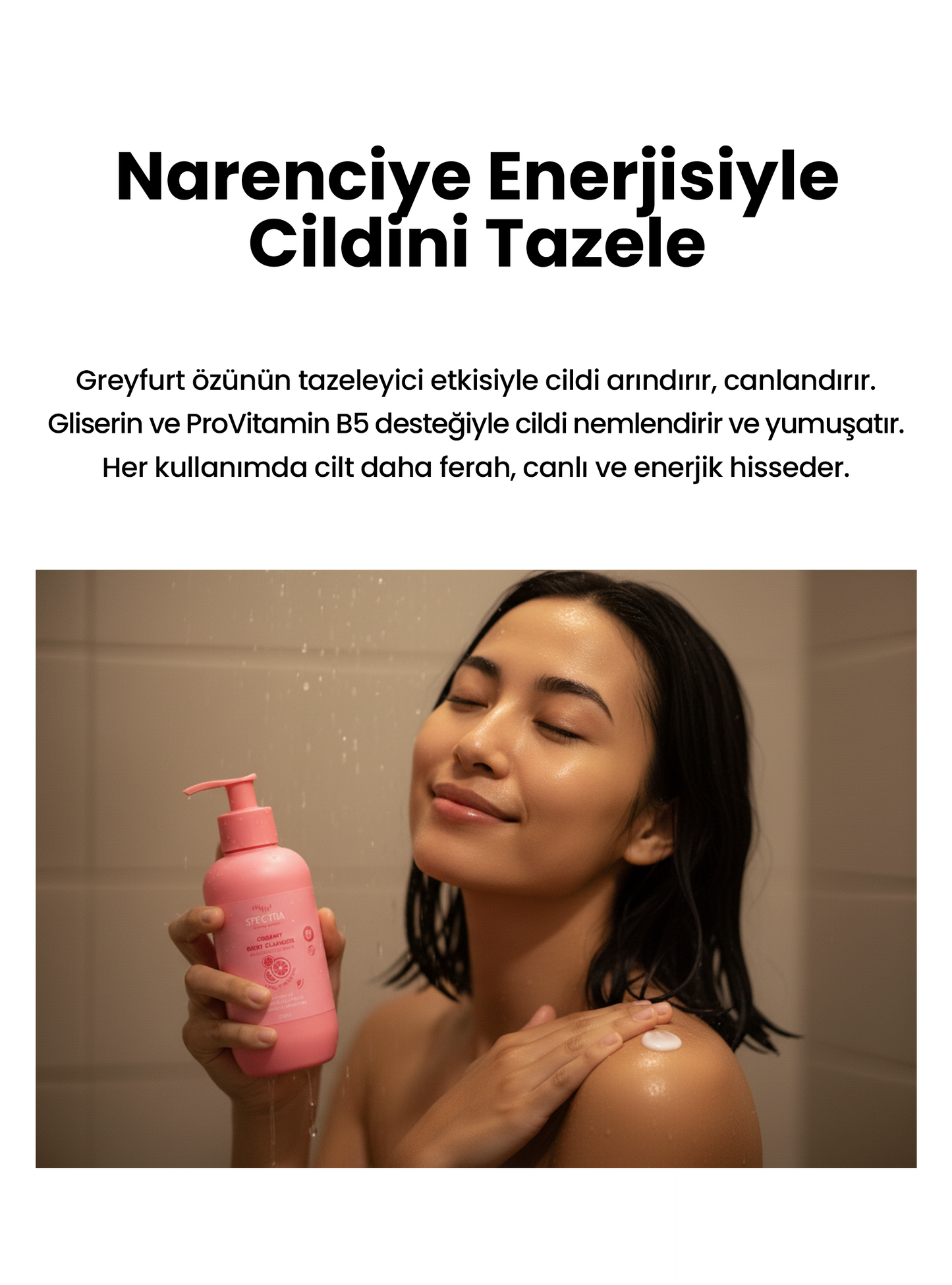 Greyfurt Özlü Kremsi Vücut Temizleyici