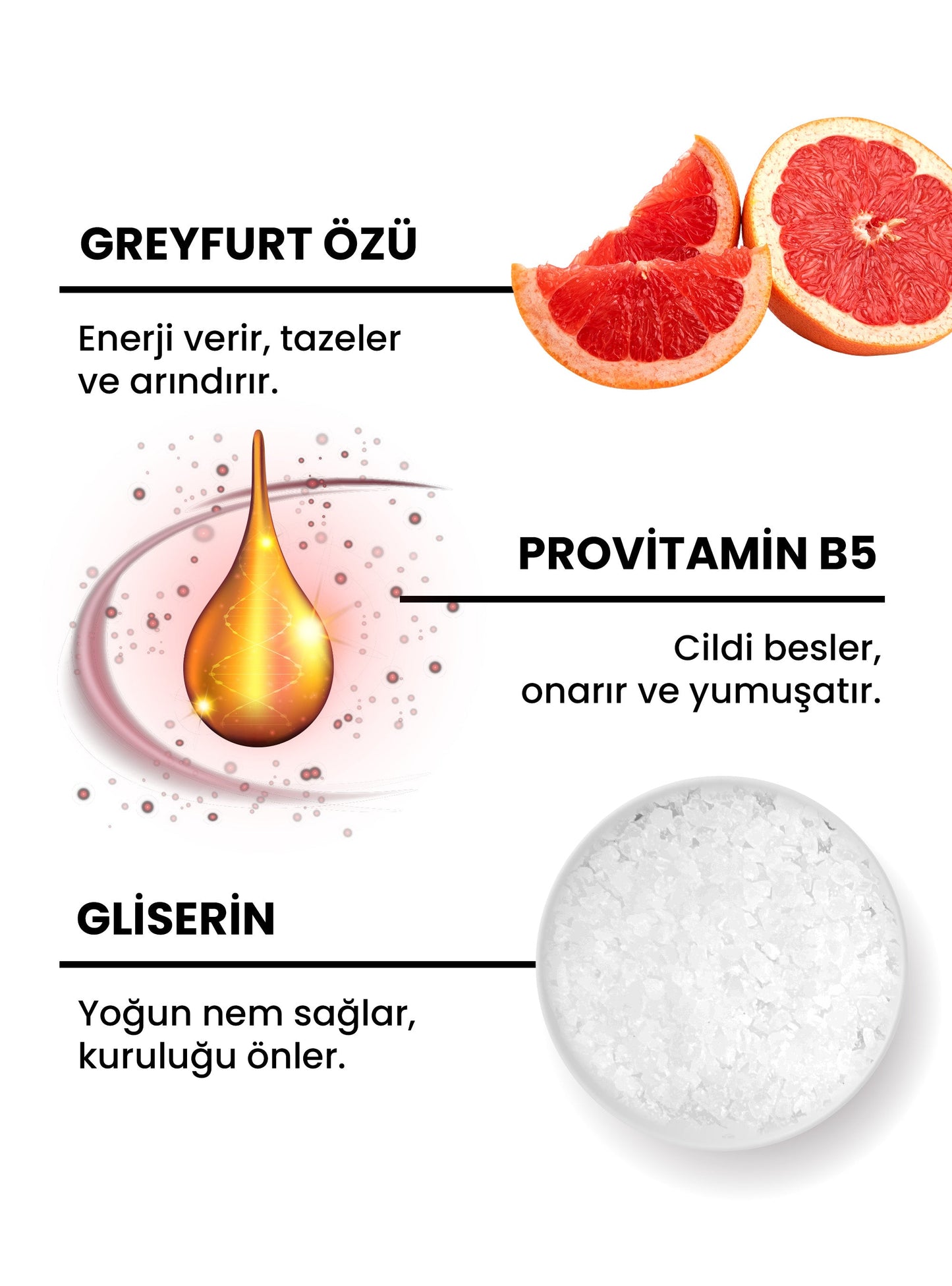 Greyfurt Özlü Kremsi Vücut Temizleyici