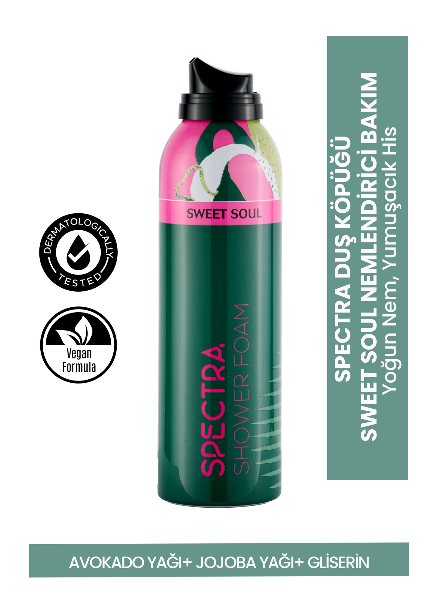 Sweet Soul Nemlendirici Duş Köpüğü –(Odunsu & Hisperdik Koku) - 200 ML