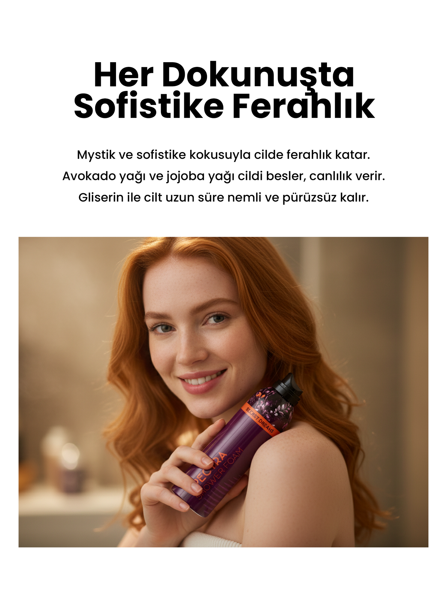 Spectra Care Duş Köpüğü – Secret Dreams Ferahlatıcı Bakım