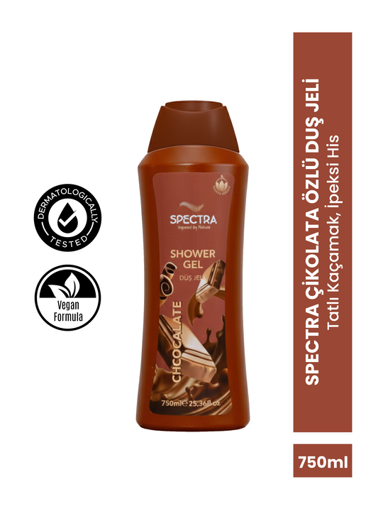 Spectra Care Çikolata Kokulu Nemlendirici Duş Jeli 750 ML