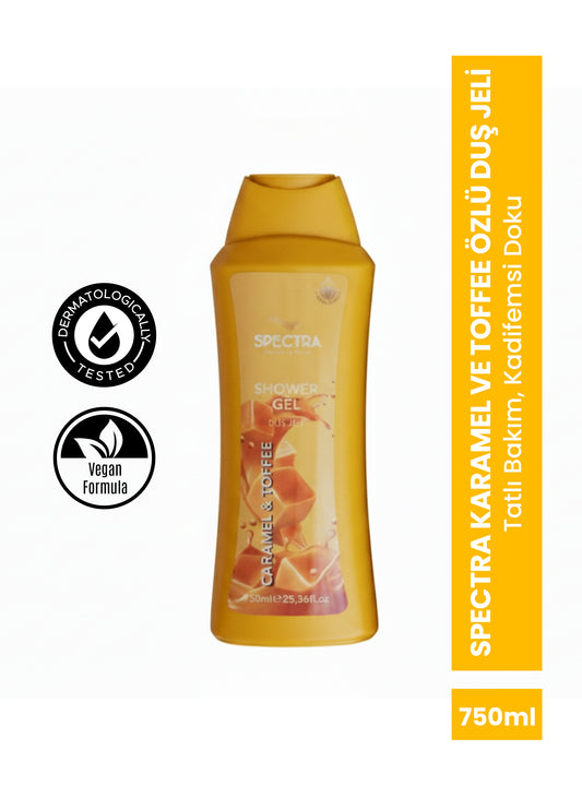 Spectra Care Karamel Kokulu Nemlendirici Duş Jeli- 750 ML