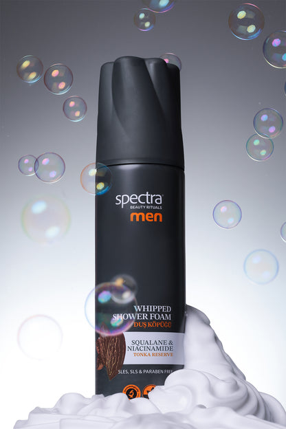 MEN Nemlendirici ve Arındırıcı Vegan Whipped Duş Köpüğü -SLES&SLS&Paraben içermez- 250 ML