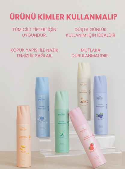 Duş Köpüğü 2'li Avantajlı Set - Çilek & Aqua Dream (Meyvemsi & Çiçeksi Koku) - 250 ML