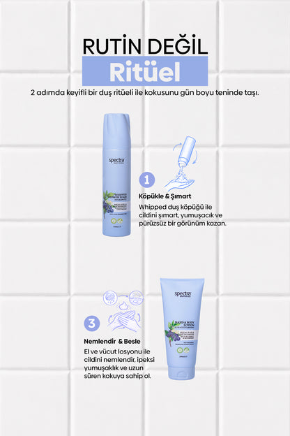 Blueberry&Wild Bluebell 2'li Bakım Seti - Duş Köpüğü & Vücut Losyonu