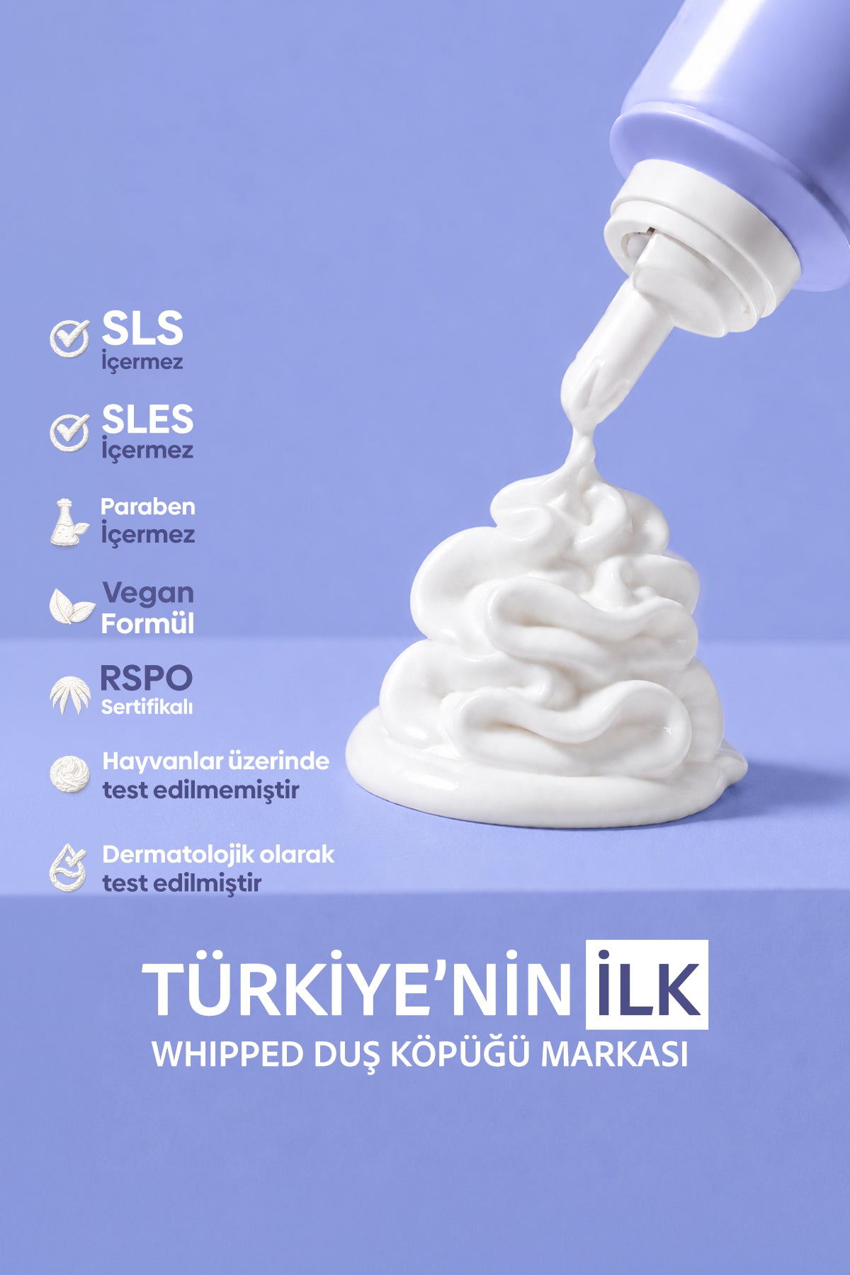 Blueberry&Wild Bluebell 2'li Vegan Bakım Seti - Duş Köpüğü & Kremsi Duş Jeli