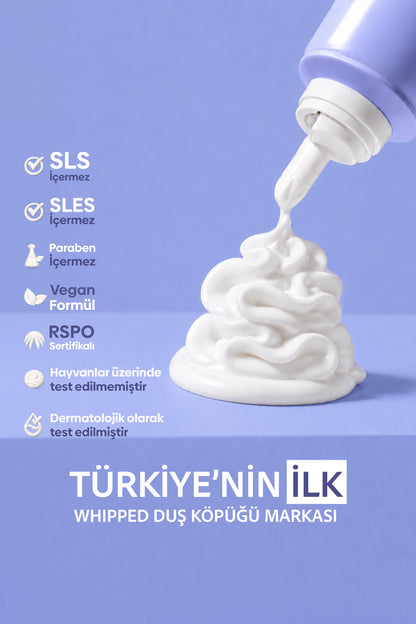 Blueberry&Wild Bluebell 2'li Vegan Bakım Seti - Duş Köpüğü & Kremsi Duş Jeli
