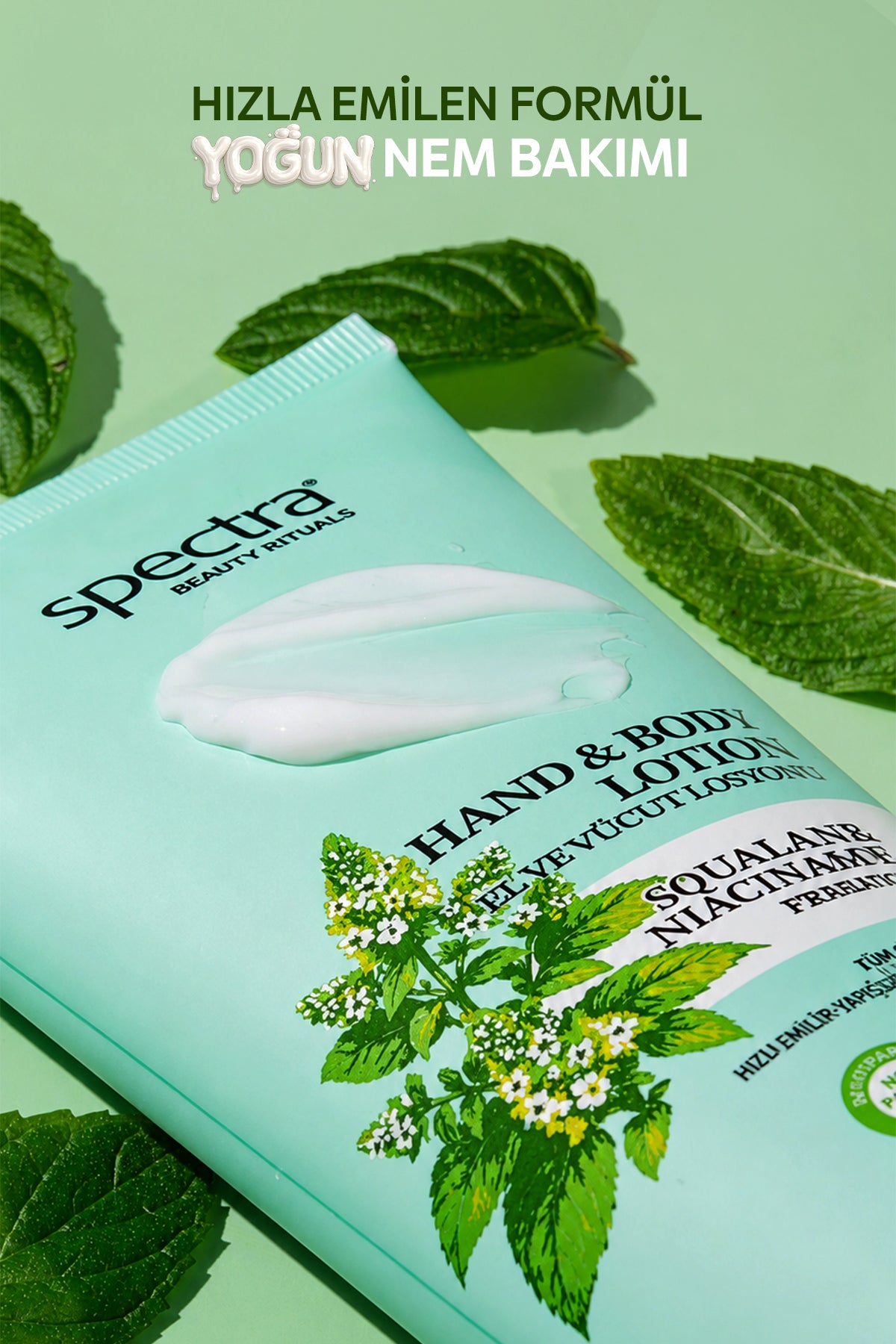 Fresh Mint 3'lü Vegan Bakım Seti - Duş Köpüğü & Vücut Losyonu & Şeker Peelingi