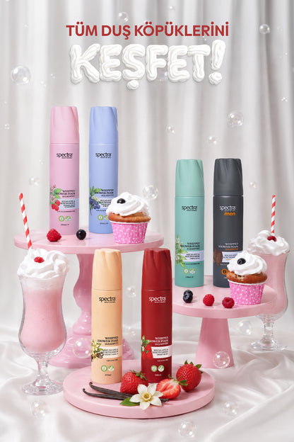 Sweet Berry Çilek Kokulu Duş Köpüğü (SLES, SLS & PARABEN FREE )  - 250 ML