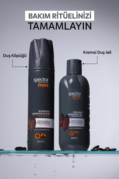Men Nemlendirici Kremsi Vegan Duş Jeli- SLES & SLS & Paraben içermez  - 400 ML